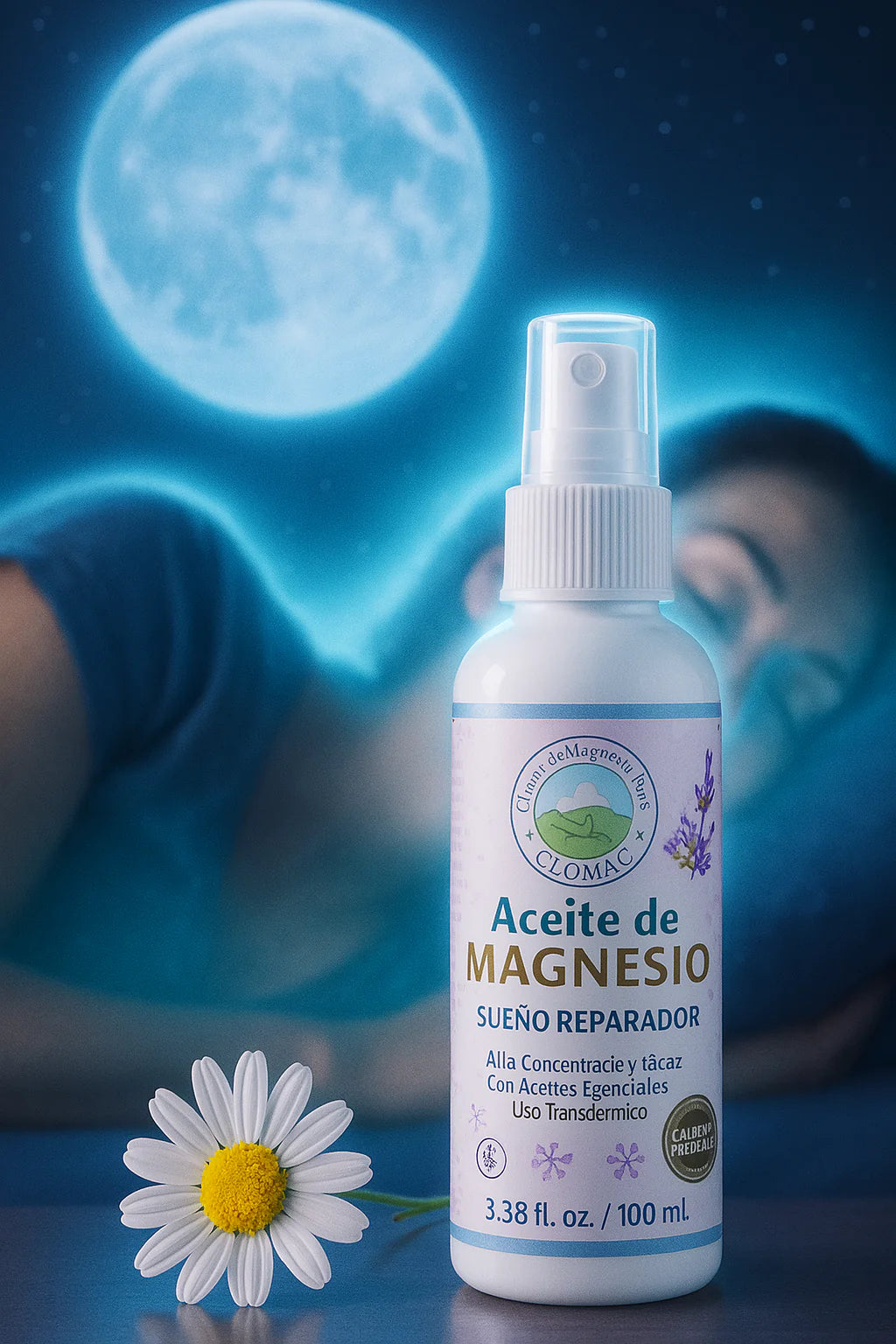 Aceite de magnesio Spray sueño reparador