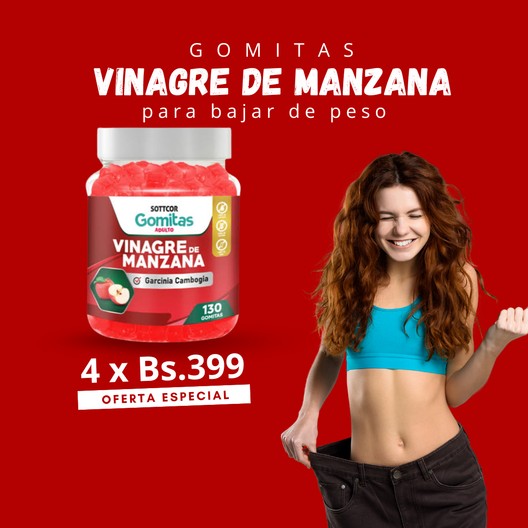 SUPER COMBO GOMITAS DE VINAGRE DE MANZANA