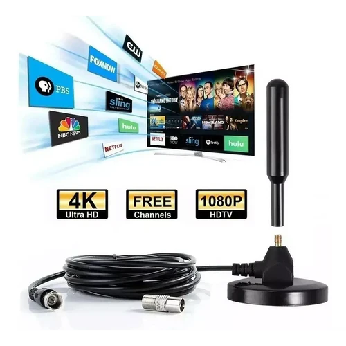 ANTENA TV DIGITAL FULL HD - FUNCIONA EN TODOS LOS TELEVISORES