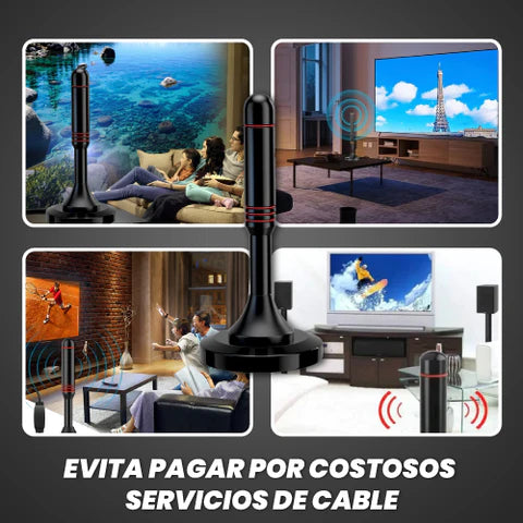 ANTENA TV DIGITAL FULL HD - FUNCIONA EN TODOS LOS TELEVISORES