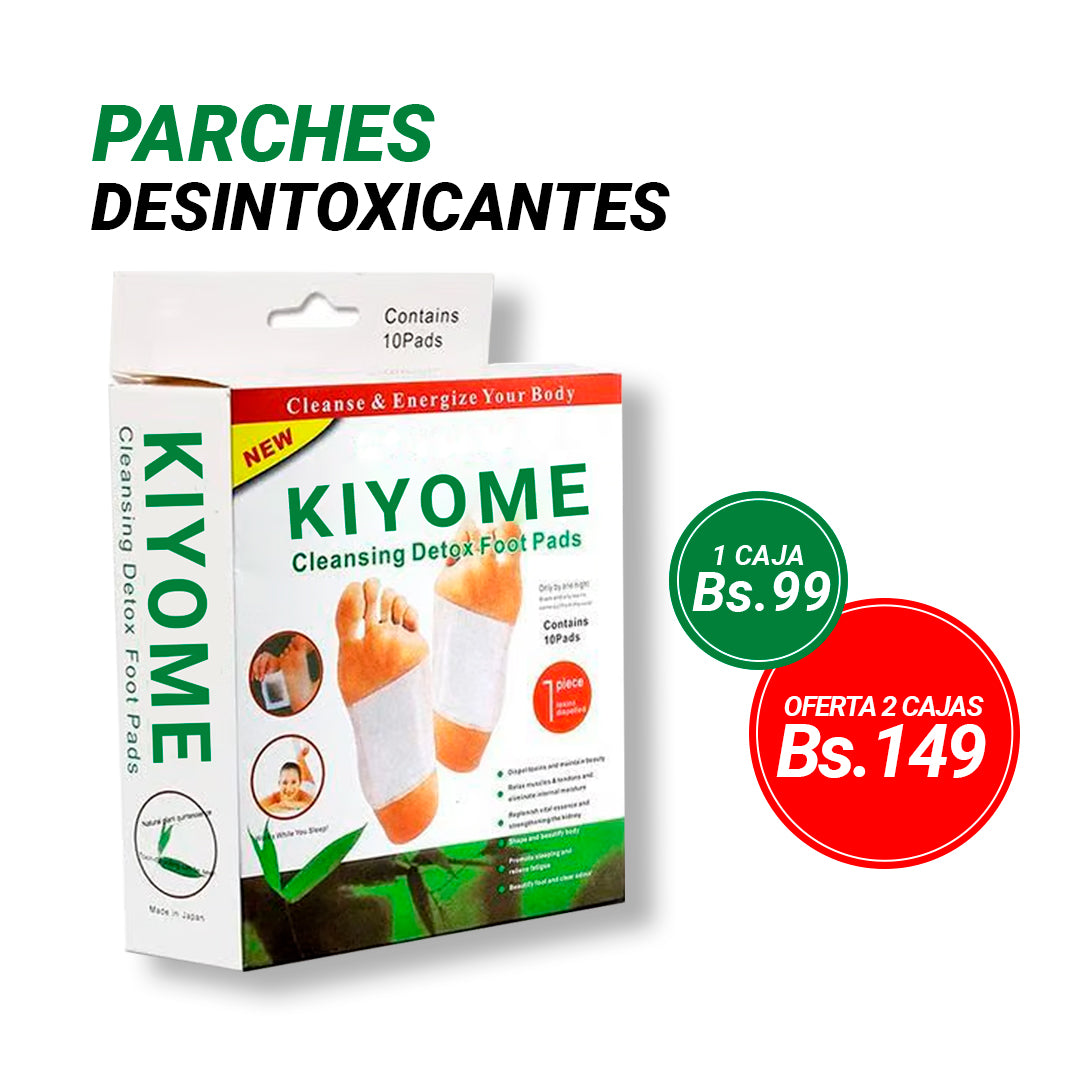 Parches Desintoxicantes KIYOME