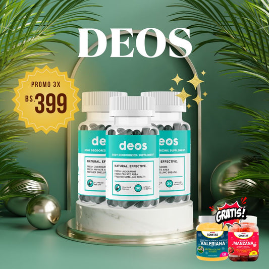 DEOS Suplemento desodorante corporal
