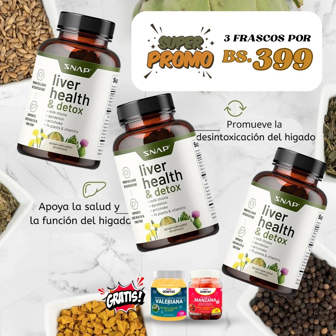 LIVER HEALTH®-DESINTOXICA TU HIGADO